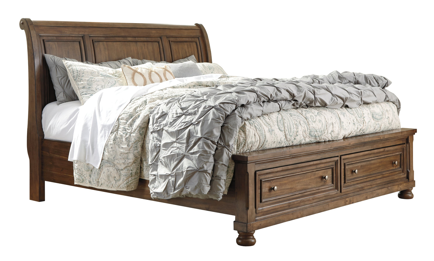 Robbinsdale Sleigh Bed With Storage