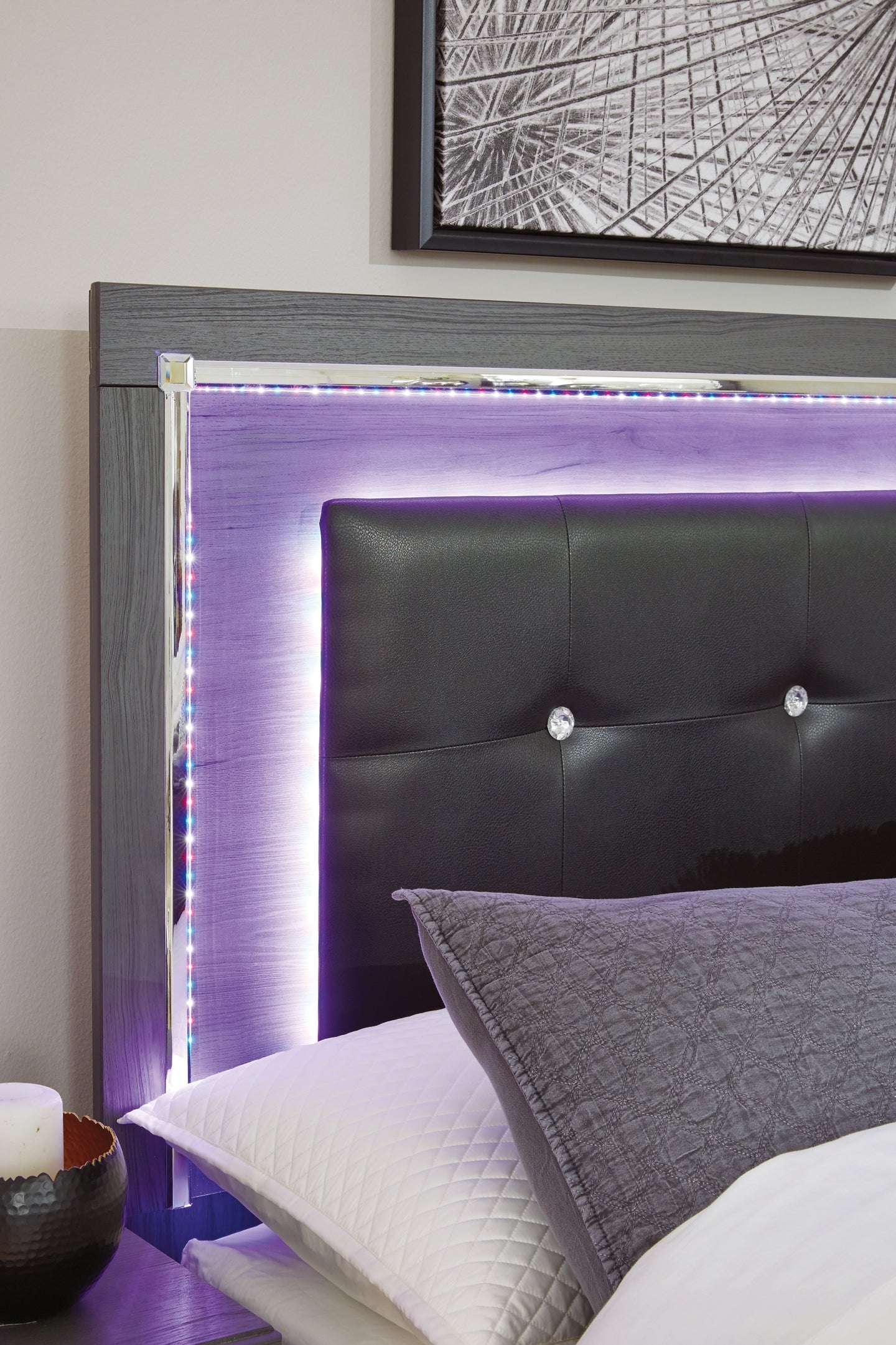 Lodanna Panel Bed With 2 Storage Drawers