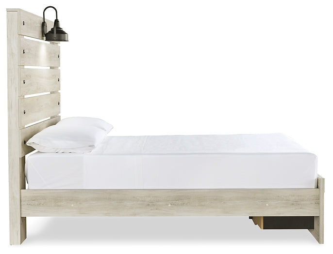 Cambeck Panel Bed With 2 Storage Drawers