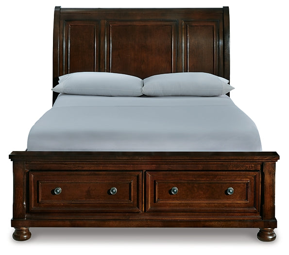 Robbinsdale Sleigh Bed With Storage