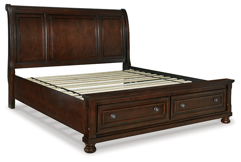 Robbinsdale Sleigh Bed With Storage