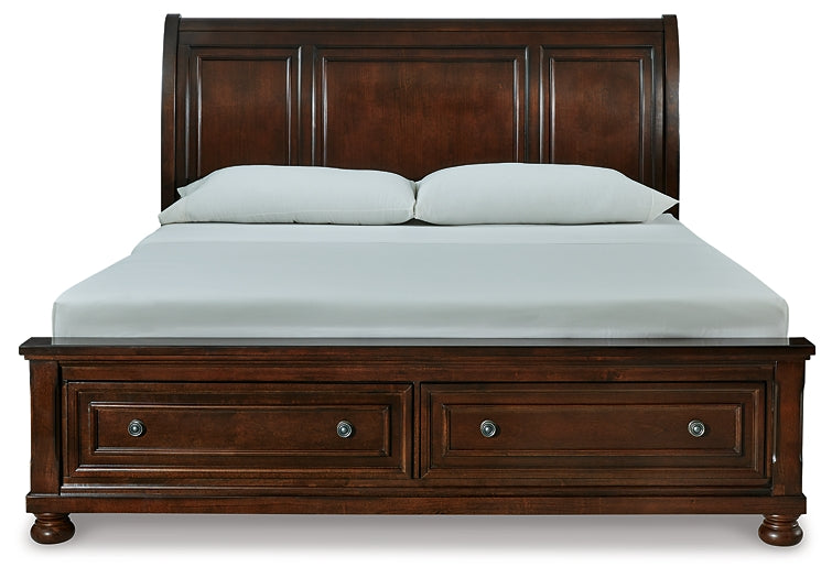 Robbinsdale Sleigh Bed With Storage