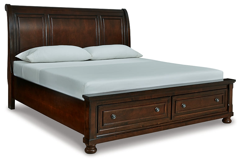 Robbinsdale Sleigh Bed With Storage