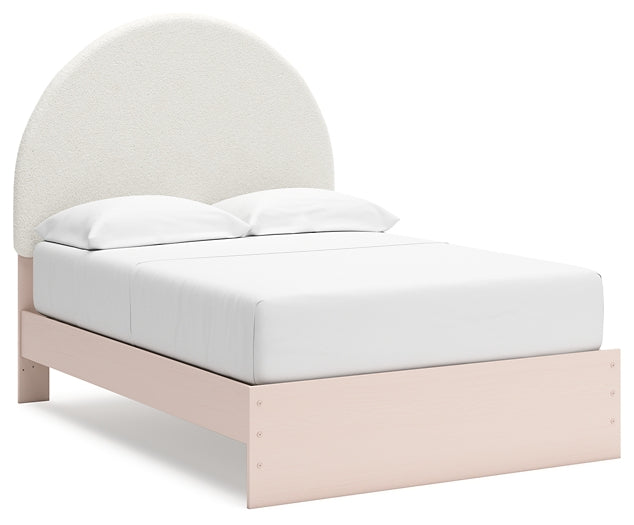 Wistenpine Upholstered Panel Bed