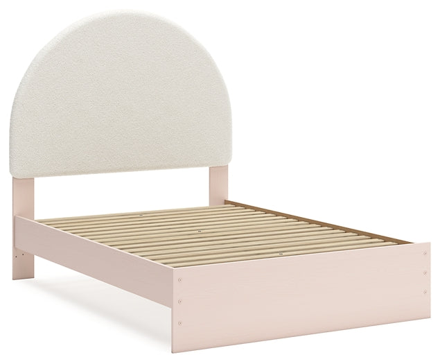 Wistenpine Upholstered Panel Bed