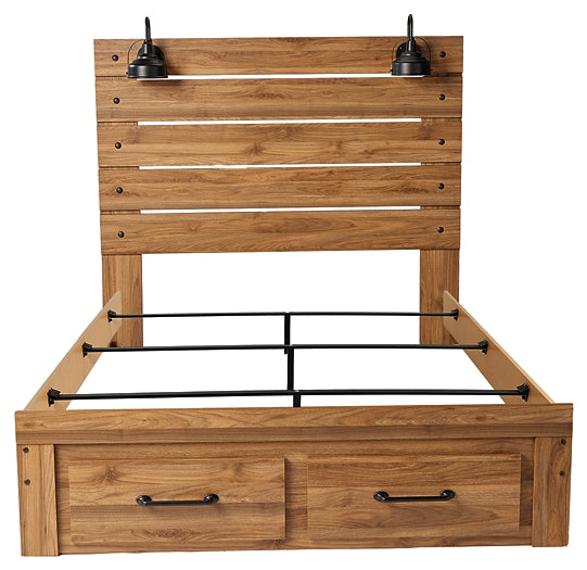 Pasklyn King Panel Storage Bed