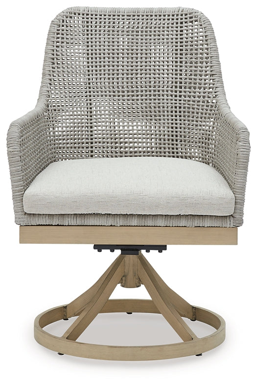 Seton Creek 2 Outdoor Chairs with End Table