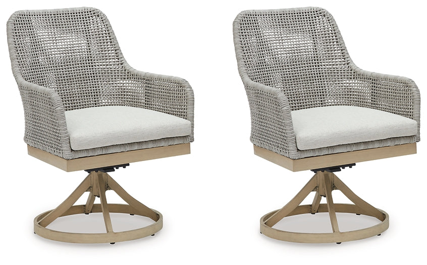 Seton Creek 2 Outdoor Chairs with End Table