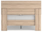 Battelle Full Panel Platform Bed