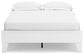 Socalle Full Platform Bed with Dresser and Nightstand