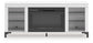 Brollevi TV Stand with Fireplace