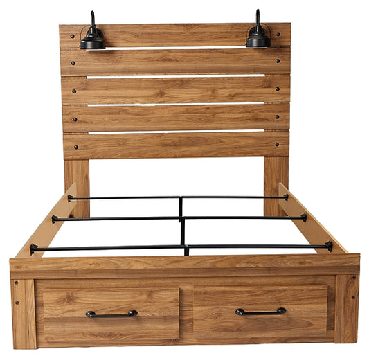 Pasklyn King Panel Storage Bed