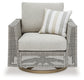 Seton Creek 2 Outdoor Lounge Chairs with End Table