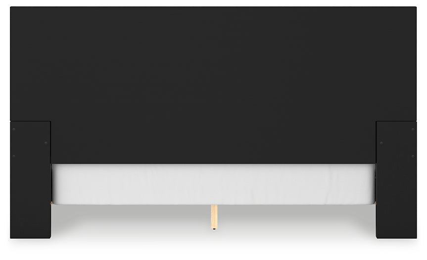 Londer King Panel Bed with Mirrored Dresser, Chest and 2 Nightstands