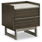 Arkenton Queen Panel Bed with Mirrored Dresser, Chest and Nightstand