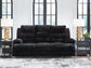 Rhines Falls REC PWR Sofa w/Drop Down Table