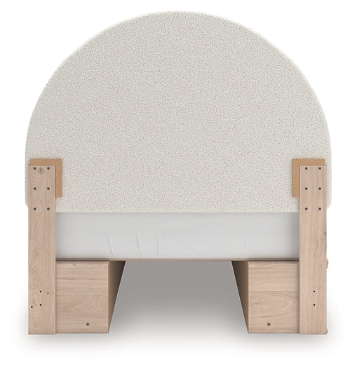 Arloster Full Upholstered Panel Bed with Storage