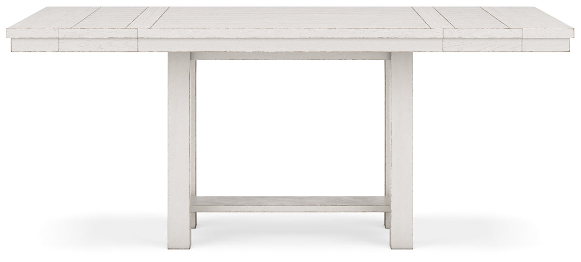 Robbinsdale Counter Height Dining Table and 10 Barstools