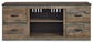 Trinell LG TV Stand w/Fireplace Option
