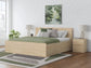 Onita Queen Panel Platform Bed with 2 Side Storage