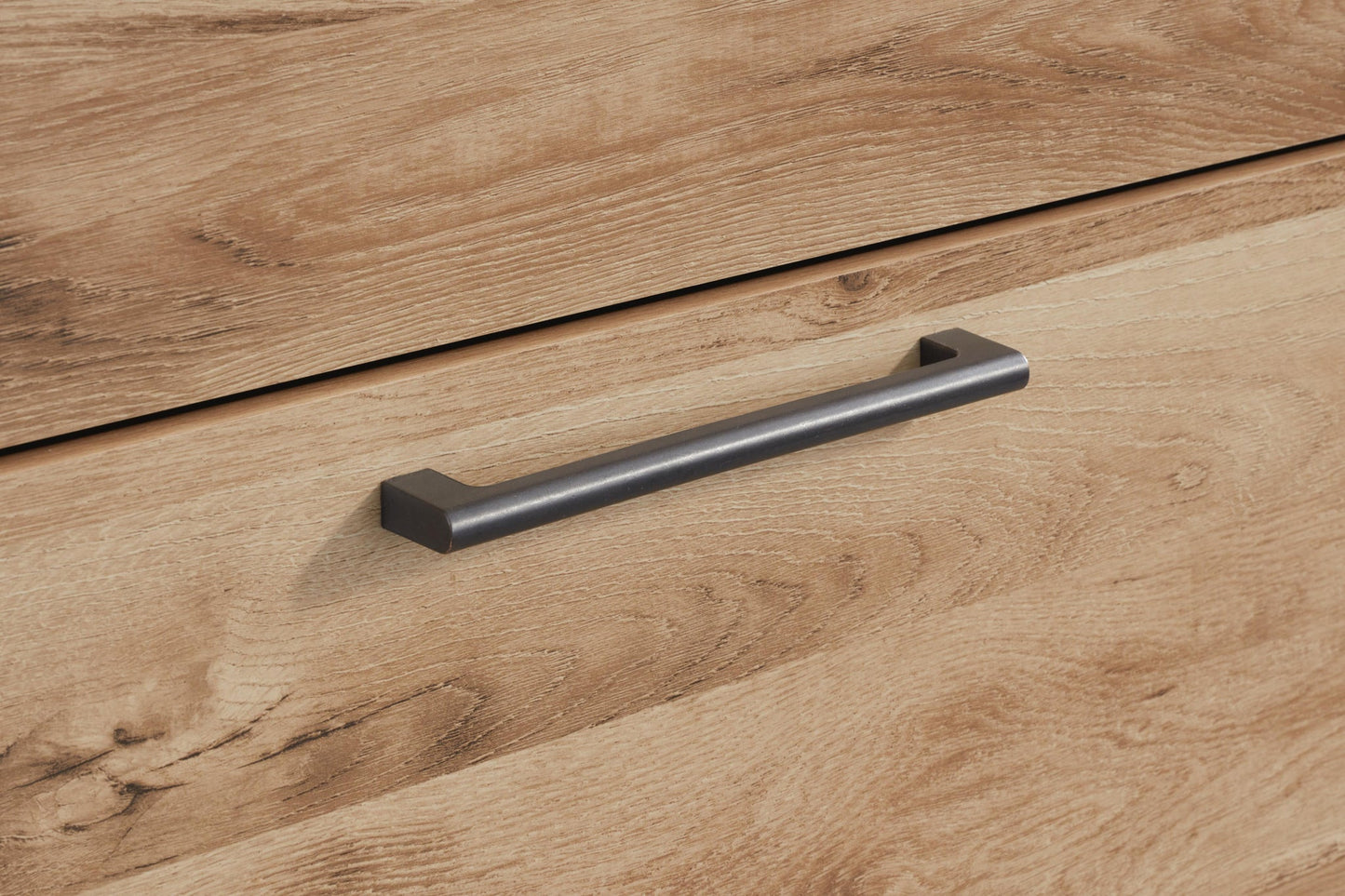Hyanna Full Panel Storage Bed, Dresser, Mirror and Nightstand