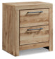 Hyanna King Panel Storage Bed, Dresser, Mirror and Nightstand
