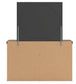 Garistyn King Panel Bed. Dresser, Mirror and Nightstand