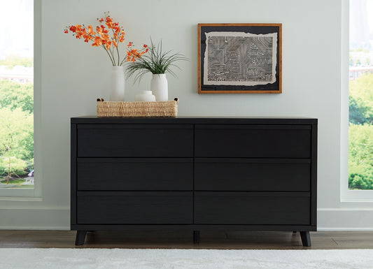 Danziar Six Drawer Dresser