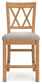 Havonplane Upholstered Barstool (2/CN)